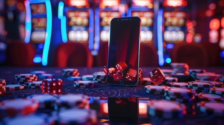 Permainan slot Jewels of Prosperity di macan toto menampilkan gulungan dengan simbol permata dan berlian
